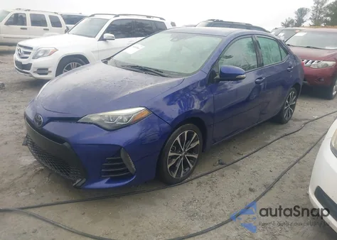 2017 Toyota Corolla Se из США, поврежденный, VIN 2T1BURHE2HC764757